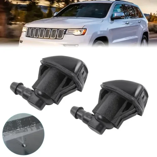 195-1.webp 2x ugello pulizia parabrezza per Jeep 68260443AA testa spruzzo lavavetri auto