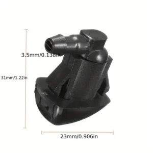 2x ugello pulizia parabrezza per Jeep 68260443AA testa spruzzo lavavetri auto