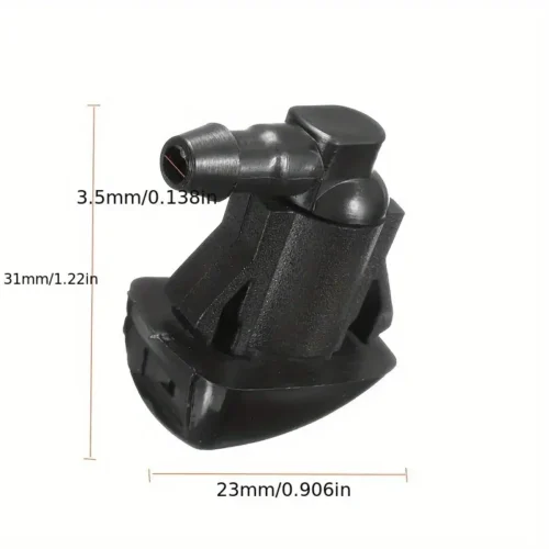2x ugello pulizia parabrezza per Jeep 68260443AA testa spruzzo lavavetri auto