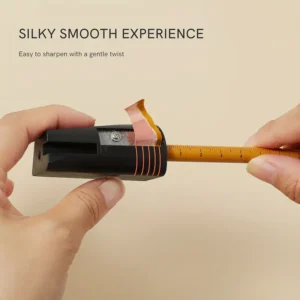 Pennello sopracciglia 3-in-1 legno impermeabile trucco occhi cosmetici