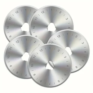 5x lame taglierine rotanti 45mm forbici ricambio cucito artigianato