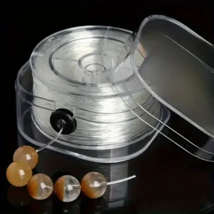 99,97m cordino elastico premium trasparente filo anti groviglio gioielli