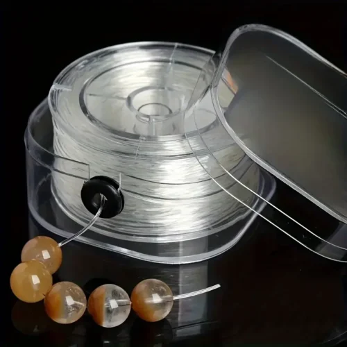 99,97m cordino elastico premium trasparente filo anti groviglio gioielli