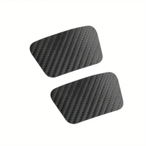 2 pezzi PS5 game controller stickers NERI film protettivo ultra sottile touch