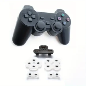 Kit 5 gomme conduttive pulsante controller PS3 contatti resistenti