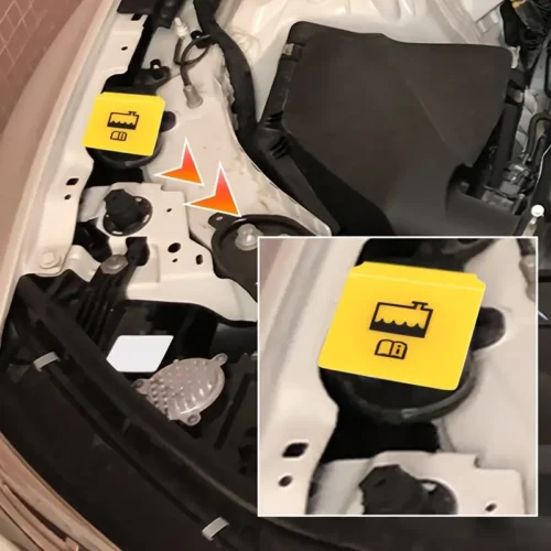 1x coperchio serbatoio liquido radiatore per Jeep Compass Dodge Ram 55111074AA