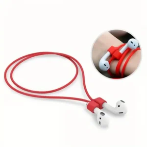 2 pezzi sistema antismarrimento magnetico auricolari wireless cinturino BIANCO