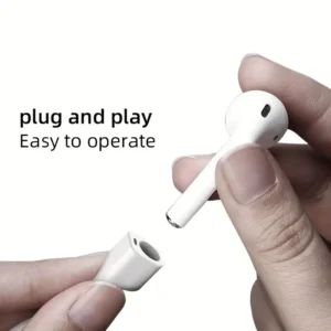 2 pezzi sistema antismarrimento magnetico auricolari wireless cinturino BIANCO