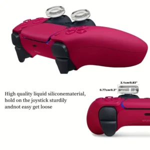 2 confezioni copristick silicone premium antiscivolo anti sudore controller