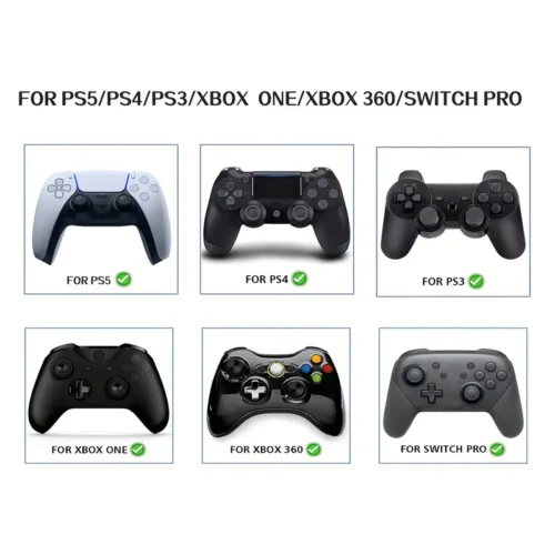 2 confezioni copristick silicone premium antiscivolo anti sudore controller