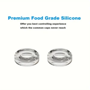 2 confezioni copristick silicone premium antiscivolo anti sudore controller