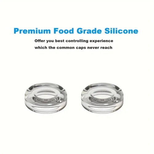 2 confezioni copristick silicone premium antiscivolo anti sudore controller