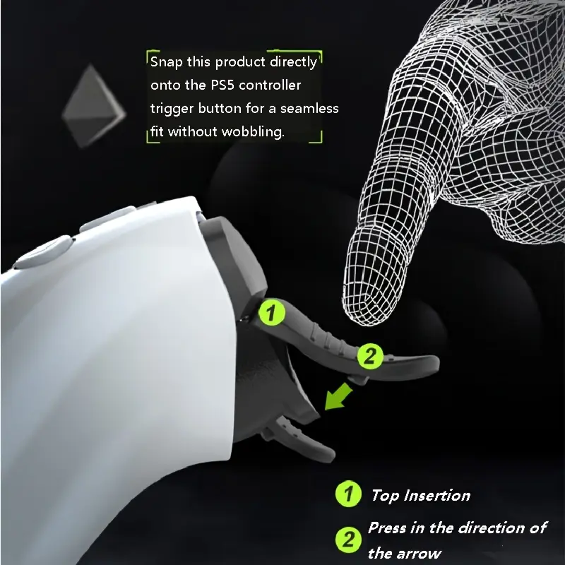 1983-2.webp 1 paio estensioni copritasti grilletti L2 R2 ABS antiscivolo controller PS5