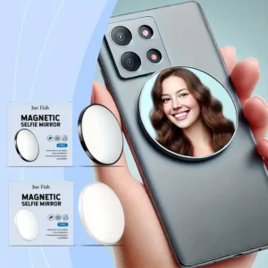 Specchio selfie magnetico telefono BIANCO HD monitoraggio lente fotocamera
