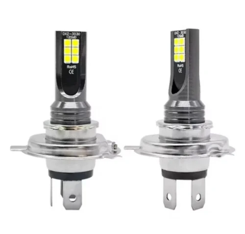 1pz Lampada H4 LED ultra white 6000-6500K 80W 12-24V fari auto SUV 4000LM ​