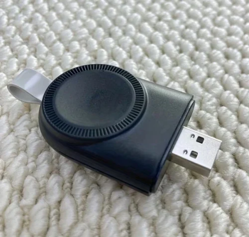 19991-TM-N-1.webp Caricatore Magnetico iWatch Ricarica Rapida Compatibile Serie 1-9 SE NERO