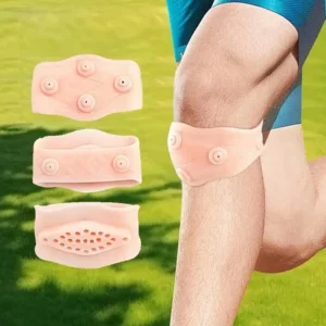 Braccio Magnetico Ginocchia Protezioni Resina Gomma Supporto Pressione Unisex