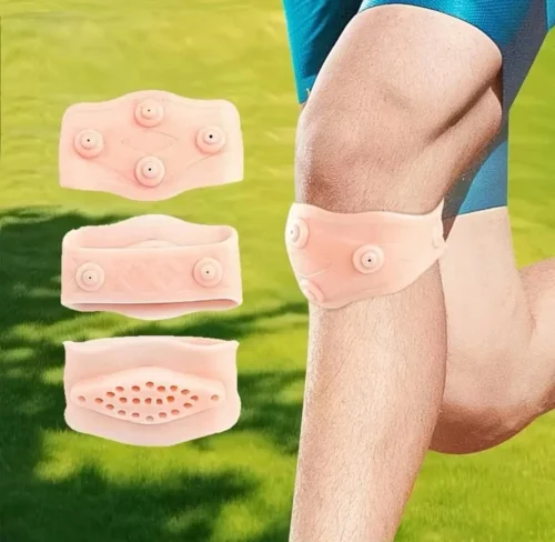 Braccio Magnetico Ginocchia Protezioni Resina Gomma Supporto Pressione Unisex