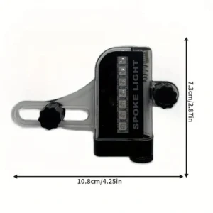 Luce LED Luminosa per Raggi Bici a Batteria Accessori Bicicletta