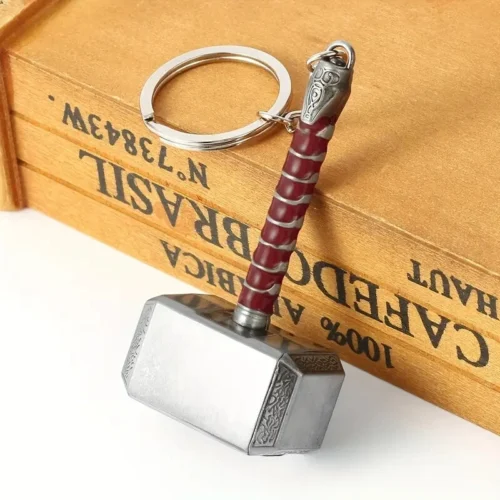 20329-TM-1.webp Portachiavi Uomo Metal Hammer Thor Cosplay Idea Regalo Martello Fan
