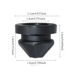 2pz Copertura Motore Gomma Buffer per Volkswagen Passat Golf