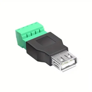 terminale USB femmina adattatore a blocco terminale USB2.0 5 pin modulo