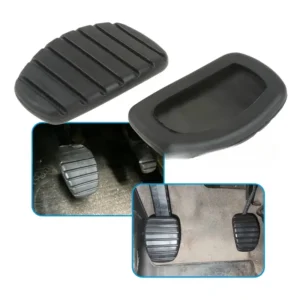 2x Copripedali Frizione Antiscivolo Gomma per Renault Modus Trafic Clio Kangoo
