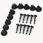 10x Clip Decorative Paraurti Borchie per Renault Clio Laguna Megane 7703072360