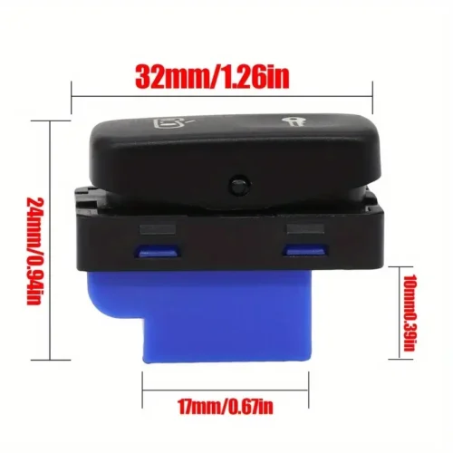 1x Interruttore Blocco Centrale Porta per Skoda Octavia Mk2 2004-2013 Pulsante