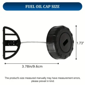 1x Tappo Carburante Motoseghe per Stihl MS170 MS180 Ricambi con Cordino