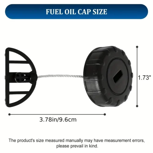 1x Tappo Carburante Motoseghe per Stihl MS170 MS180 Ricambi con Cordino