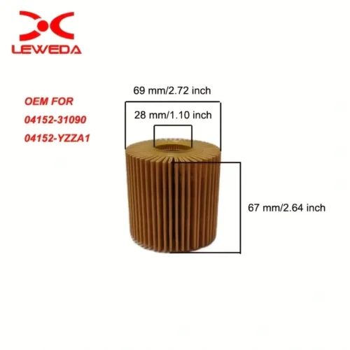 Filtro Olio Motore PER Toyota Aurion Auris Camry Corolla Highlander RAV4