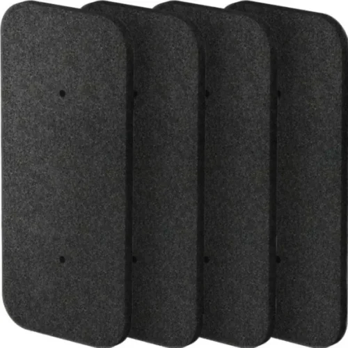 2pz Filtro Asciugatrice per Hoover per Candy 40006731 Poliestere Rettangolare