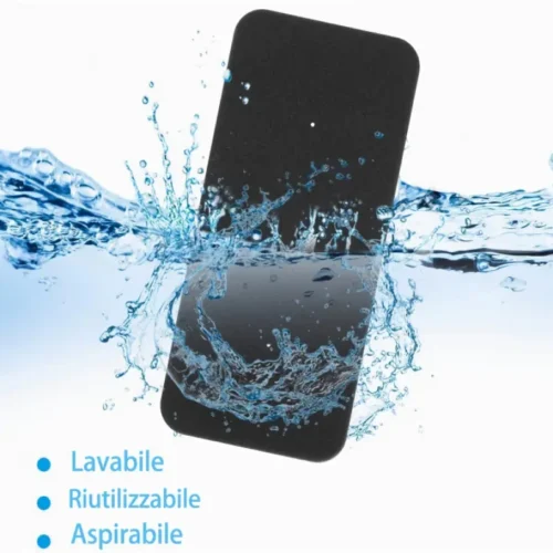 2pz Filtro Asciugatrice per Hoover per Candy 40006731 Poliestere Rettangolare