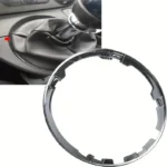 Copertura anello cambio plastica Argentata per Fiat 500 2007-2015