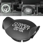 1x Copertura Presa Corrente Auto 12V Tappo Spina Durevole Pulsante auto