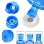 1x Coperchio Silicone Riutilizzabile Bottiglie Distributore Acqua 55mm
