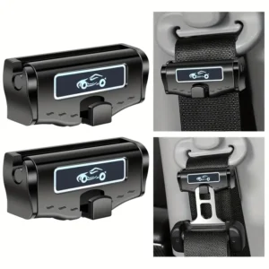 1x Regolatore Cintura Sicurezza Auto Spalla/Collo Comfort Antiscivolo