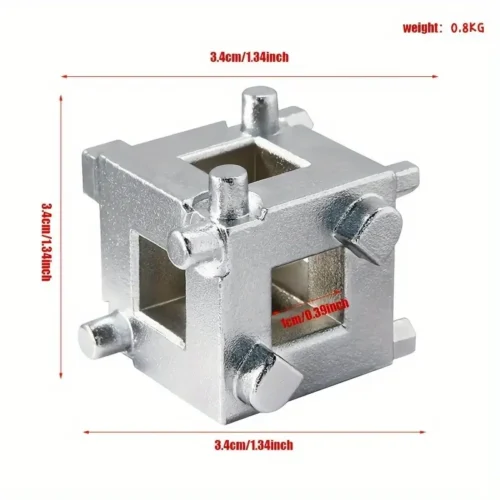 1x Strumento Compressione Pistone Pinza Freno Disco Posteriore Auto