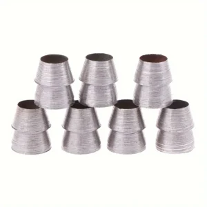 10x Cunei Manico Rotondo Acciaio Cunei Spacco Martello Artigianato