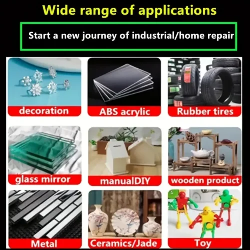 1x Colla Super Forte Multiuso Riparazioni Artigianato Impermeabile
