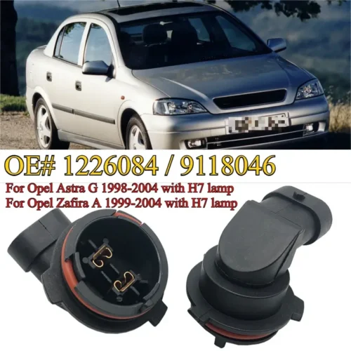 1x Auto H7 Faro Portalampada Base Lampada Alogena Opel Astra Zafira