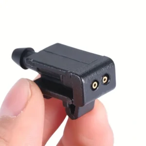 2x ugelli lavavetri neri per Renault Megane Laguna Fluence 8200082347