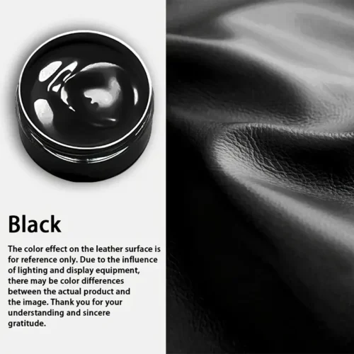 1x Tintura nera pelle ABS scarpe restauratore colore stivali mobili