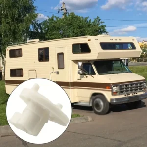 2x clip chiusura invernale ventola frigo camper per Dometic DS295176600