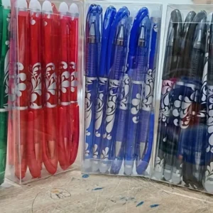 6x penne gel cancellabili multicolore punto medio 0,5mm colori assortiti