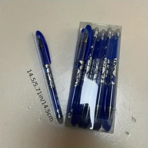 6x penne gel cancellabili multicolore punto medio 0,5mm colori assortiti