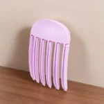 Clip capelli plastica sei denti volume rosa solleva radici donne elegante