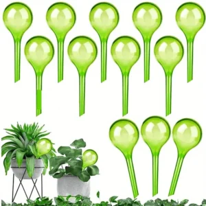 10x globi autoirriganti piante irrigazione goccia vaso giardino verde