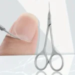 1x tagliacapelli acciaio inox nippers scissors ambidestro lama dritta metallo